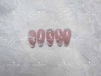 ピンクマグネットフレンチ