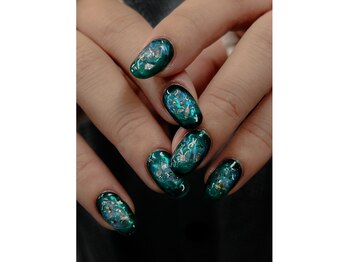 クロ(CULO)/オーロラ×ドライフラワー