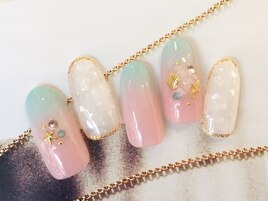 シェル×さざれ石