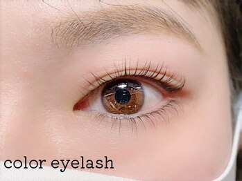 コロルアイラッシュ(color eyelash)/上下まつげパーマ/能見台