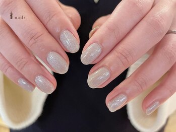 アイネイルズ 吉祥寺店(I nails)/シルバーマグネット
