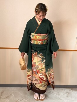 ユウワ(yuwa)/振袖着付け