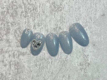 カシータ(casita)/ハートビジューネイル