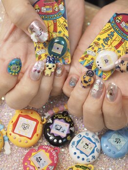 リボン/平成ネイル