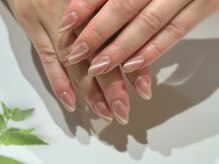 ルームヘアネイル 梅ヶ丘店(Room hair nail)/ななめマグネットネイル