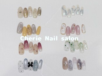 シェリーネイルサロン 姫路店(Cherie Nail salon)の写真/【豊富な定額デザインコース¥8,000(ケア込)】季節に合わせた最旬デザイン多数!何度でも同価格なのが嬉しい*