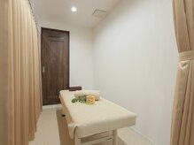 はくらす呼吸整体院の雰囲気（完全個室のプライベート空間でゆっくりと施術を受けて頂きます）