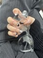 オルシア(Alsea)&nbsp;黒フレンチネイルで大人っぽデザインです