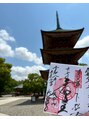 トーンファー:空 御朱印巡り♪肩こりケアの合間にリフレッシュしています!