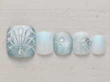ネイルミックス 札幌駅前店(Nail Mix)/ぷっくりマーメイド　5990円