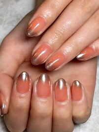 先端ミラーグラデ