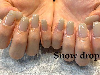 スノー ドロップ(Snow drop)/ワンカラー