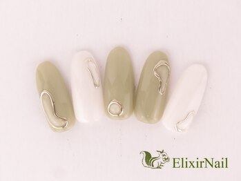 エリクサーネイル 池袋(Elixir Nail)/定額a シンプル/クーポン使用