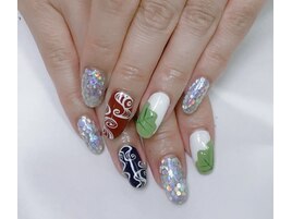 手描きアートネイル