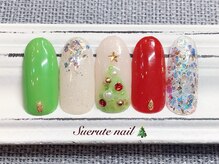 スエルテ ネイルサロン 北千住店/ポップクリスマス　¥8000