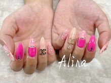 エリナネイルサロン池袋(Alina Nail Salon)/ツイードネイル