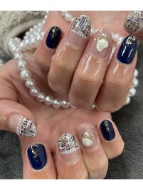 ツイードネイル♪