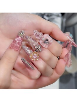 クイーンズビューティーサロン 新宿本店(Queen's beauty salon)/チップアートやり放題&つけ放題