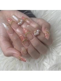 ツイードフレンチ　¥8000