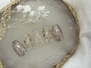 クリア　ラメ　金箔