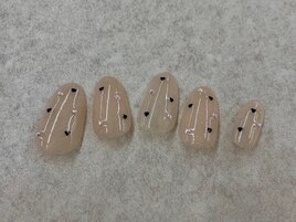 ハートホロネイル