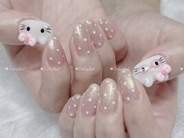 キティーちゃん/ワンホンネイル