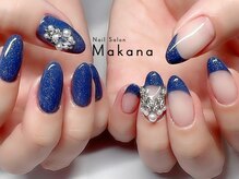 マカナ(Makana)/ブルーアシメフレンチ