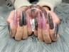 【スカルプ長さだし】ワンカラー　ソフトジェルオフ無料　10500→9000