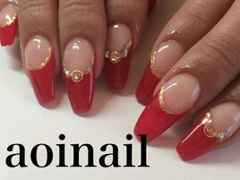 ロングネイル☆バレリーナネイル