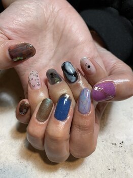 テンネイル(ten. nail)/持ち込みデザインネイル