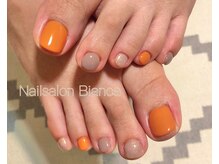 ビアンカ(Bianca)/くすみカラーフットネイル☆
