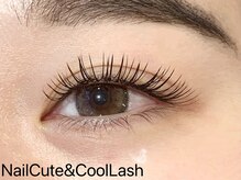 ネイルキュート アンド クールラッシュ 亀有店(nailcute & CoolLash)/フラットラッシュ200本