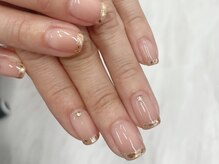 ラディエンス(Radiance)/ガラスフレンチネイル