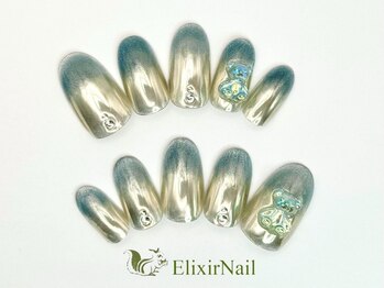 エリクサーネイル 池袋(Elixir Nail)/定額bカジュアル/クーポン使用