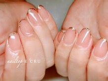 ネイルトップエクル(nail top E CRU)/スキンカラーミラースキニー