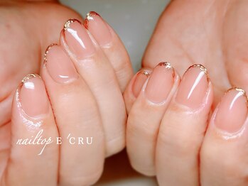 ネイルトップエクル(nail top E CRU)/スキンカラーミラースキニー