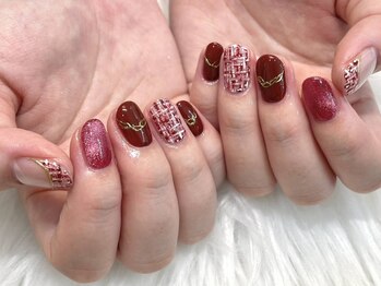 ジスタ(Gst)の写真/《気が付いたら通っていたお気に入りサロン》4週間以内はオフ無料！お財布にも優しくネイルが楽しめる♪