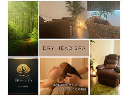 アロマ アンド ドライヘッドスパ 至福のひとときの写真