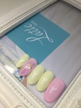 ラテネイル(Latte Nail)/イエローパステル