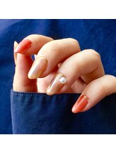 マイヤ 門前仲町本店(maiya)/☆テラコッタ×べっ甲ネイル☆