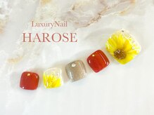 ラグジュアリーネイル ハローズ(HAROSE)/フットジェルアートコース