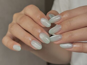 エティル(Etel atelier)/マグネットネイル/シンプル