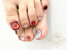 ソネルサロン 駒込店(SONEL SALON)/マグネット×ラメ