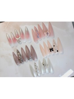 長さ出しのできるサロン