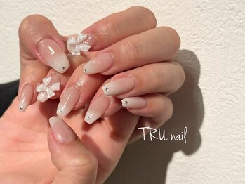 トゥルーネイル アンド アイ 西船橋店(TRU NAIL & EYE)の写真/【デザインジェル¥6990/ナチュラルジェル¥4990】人気の韓国ネイル~抜け感のあるシンプルまで豊富にご用意♪