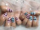 ボーダーネイル♪【四日市】