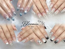 Bloomin by haru【フィルイン/マグネット/ワンホン/長さだし/持ち込み/定額/フット】