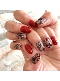 フラワーネイル