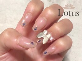 バタフライネイル