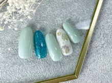 ウィズ 神戸(with)/マーメイド風ネイル